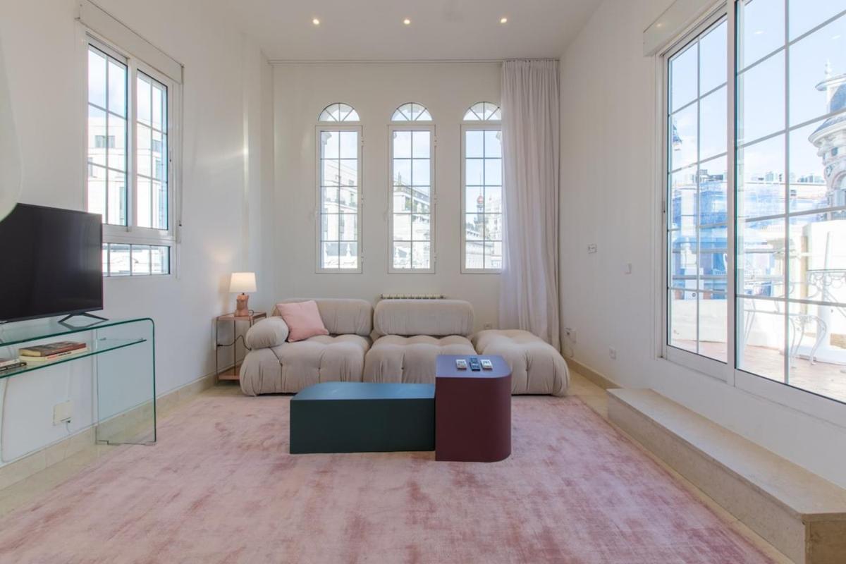 Atico Con Terraza De Vistas Inmejorables Apartment Madrid Bagian luar foto